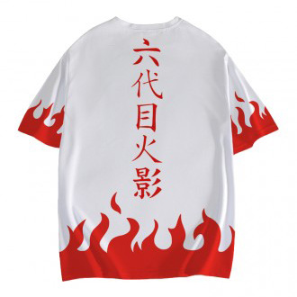 Anime wholesale Custom printed T-shirt  clothes 3d printed pattern Naruto men's and women's short sleeve T-shirts