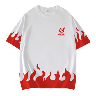 Anime wholesale Custom printed T-shirt  clothes 3d printed pattern Naruto men's and women's short sleeve T-shirts