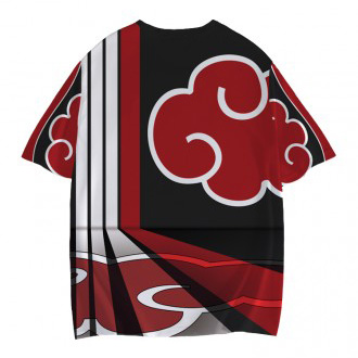 Anime wholesale Custom printed T-shirt anime clothes 3d printed pattern Naruto men's and women's short sleeve T-shirts