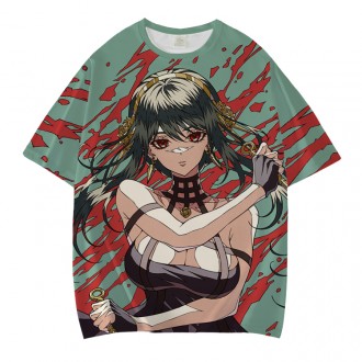 Anime wholesale Custom printed T-shirt  clothes 3d printed pattern Spy x Family men's and women's short sleeve T-shirts
