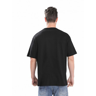 Wholesale T-Shirt  clothes men's summer new trend all-matching leggings half sleeve crew neck slim printed Blank T-Shirt