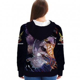 Anime wholesale  Custom  3D Print My Hero Academia Hoodie Unisex Sublimation Sweatshirt Hoodies clothes