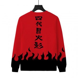 Anime wholesale naruto Boys And Girls Cartoon Print Hoodie Sweatshirt Long Sleeve Cosplay Clothes Wholesale