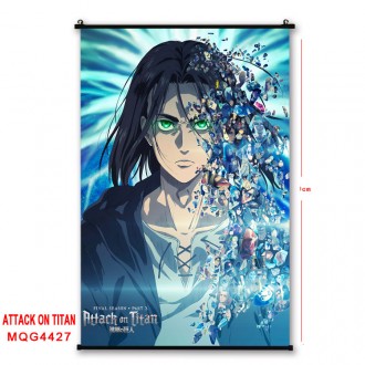 Anime wholesale Custom Attack on Titan Wall picture Poster Painting Room Decor Wall Art Posters 60*90CM