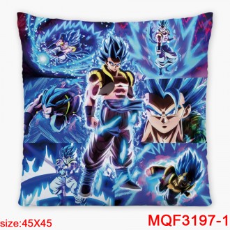 Anime wholesale Dragon Ball Printed Decorative Cartoon Pillow Covers Custom Pillow Case Polyester