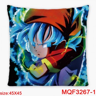 Anime wholesale Dragon Ball Printed Decorative Cartoon Pillow Covers Custom Pillow Case Polyester