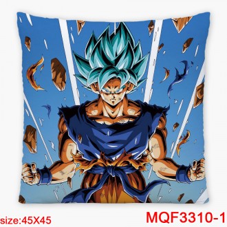 Anime wholesale Dragon Ball Printed Decorative Cartoon Pillow Covers Custom Pillow Case Polyester