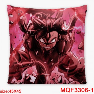 Anime wholesale Dragon Ball Printed Decorative Cartoon Pillow Covers Custom Pillow Case Polyester