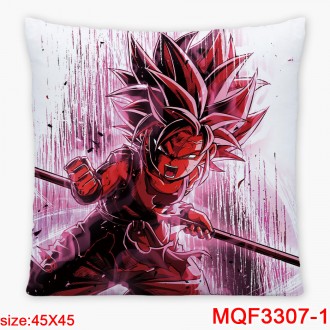 Anime wholesale Dragon Ball Printed Decorative Cartoon Pillow Covers Custom Pillow Case Polyester