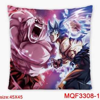 Anime wholesale Dragon Ball Printed Decorative Cartoon Pillow Covers Custom Pillow Case Polyester