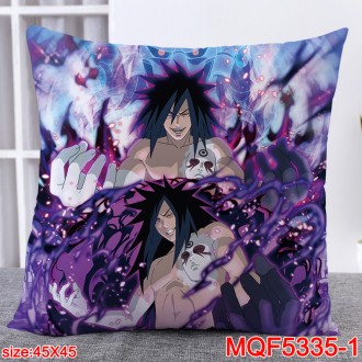 Anime wholesale Naruto Uzumaki Printed Decorative Cartoon Pillow Covers Custom Pillow Case Polyester