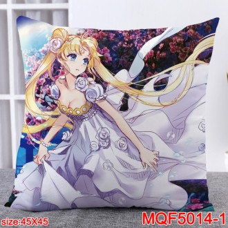 Anime wholesale Sailor Moon  Printed Decorative Cartoon Pillow Covers Custom Pillow Case Polyester