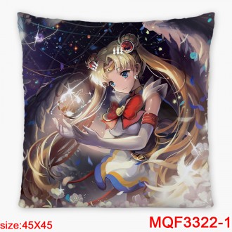 Anime wholesale Sailor Moon  Printed Decorative Cartoon Pillow Covers Custom Pillow Case Polyester