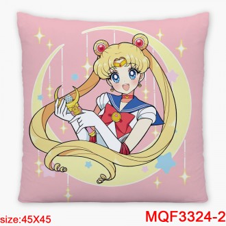 Anime wholesale Sailor Moon  Printed Decorative Cartoon Pillow Covers Custom Pillow Case Polyester