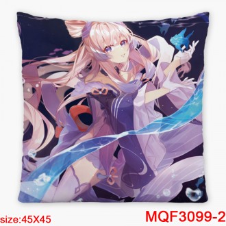 Anime wholesale Genshin Impact  Printed Decorative Cartoon Pillow Covers Custom Pillow Case Polyester