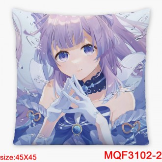 Anime wholesale Genshin Impact  Printed Decorative Cartoon Pillow Covers Custom Pillow Case Polyester