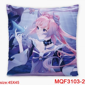 Anime wholesale Genshin Impact  Printed Decorative Cartoon Pillow Covers Custom Pillow Case Polyester