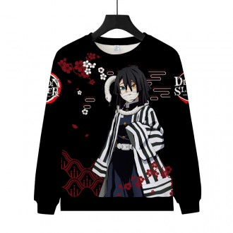 Anime wholesale Demon Slayer Boys And Girls  3D printing custom Hoodie Sweatshirt Long Sleeve Cosplay Clothes