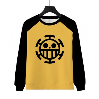 Anime wholesale One Piece Boys And Girls Cartoon Print Hoodie Sweatshirt Long Sleeve Cosplay Clothes