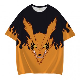 Anime wholesale Naruto 3D Digital Printing Popular T shirt Cosplay Costume Short Sleeve T Shirt