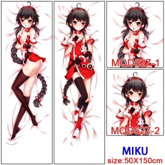Anime wholesale custom 3D printing Hatsune MikuGirls  Body Pillow Cover