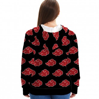 Anime wholesale Custom Naruto 3D Printing Hoodie Unisex Sublimation Sweatshirt Hoodies clothes