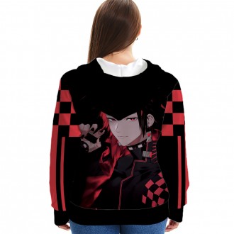 Anime wholesale Custom Demon Slayer 3D Printing Hoodie Unisex Sublimation Sweatshirt Hoodies clothes