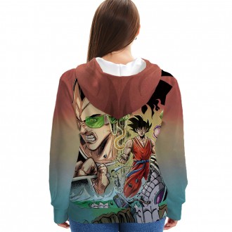 Anime wholesale Custom Dragon Ball 3D Printing Hoodie Unisex Sublimation Sweatshirt Hoodies clothes