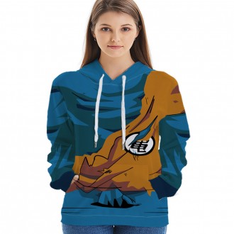 Anime wholesale Custom Dragon Ball 3D Printing Hoodie Unisex Sublimation Sweatshirt Hoodies clothes