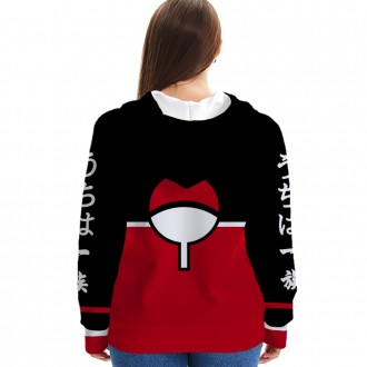 Anime wholesale Custom Naruto 3D Printing Hoodie Unisex Sublimation Sweatshirt Hoodies clothes