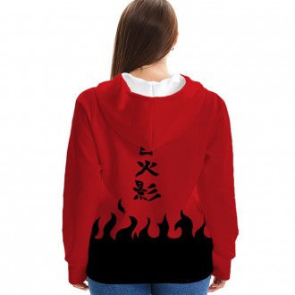 Anime wholesale Custom Naruto 3D Printing Hoodie Unisex Sublimation Sweatshirt Hoodies clothes