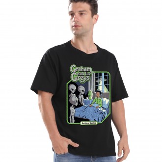 Anime Wholesale cartoon 3D Printing Unisex graham and the greys Short Sleeve Summer Graphic T-Shirt clothes