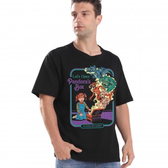 Anime Wholesale cartoon 3D Printing Unisex pandor's box Short Sleeve Summer Graphic T-Shirt clothes