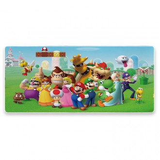 Anime wholesale Super Mario 3D printing Mouse Pad Thermal transfer printing Mouse Pad Welcome Custom